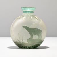 Large Muller Freres Polar Bear Vase - Sold for $1,950 on 11-24-2018 (Lot 334).jpg